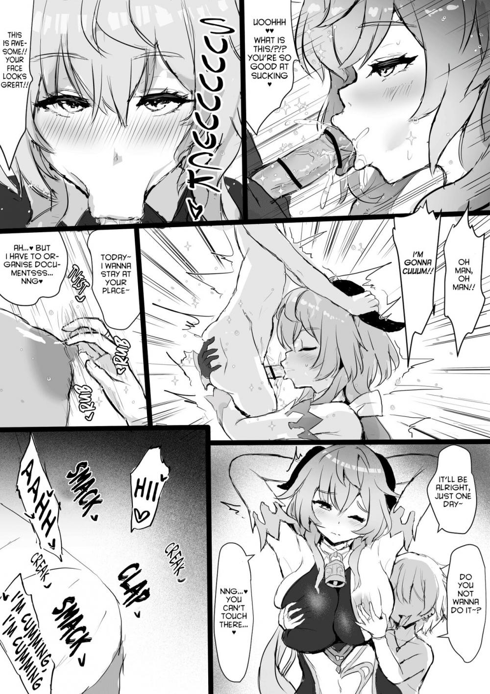 Hentai Manga Comic-Ganyu to Warui Shoukai no Musuko-v22m-Read-4